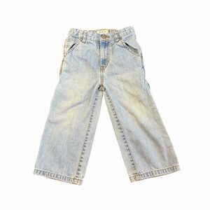 The Children's Place Kids Light Wash Wide Leg Jeans Size 3T